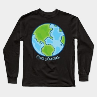 One Planet Earth Long Sleeve T-Shirt